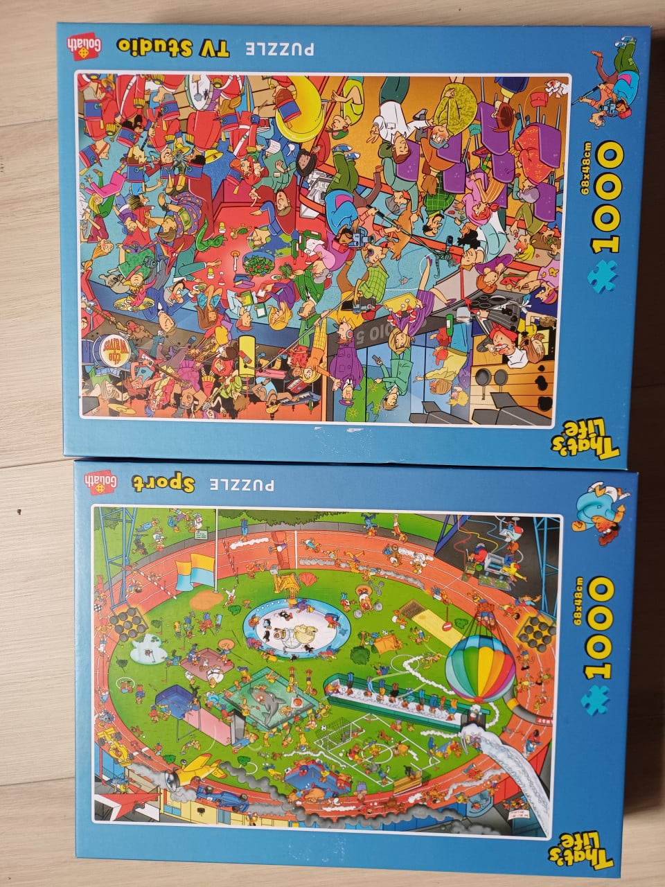 Puzzels 1000 stukjes
