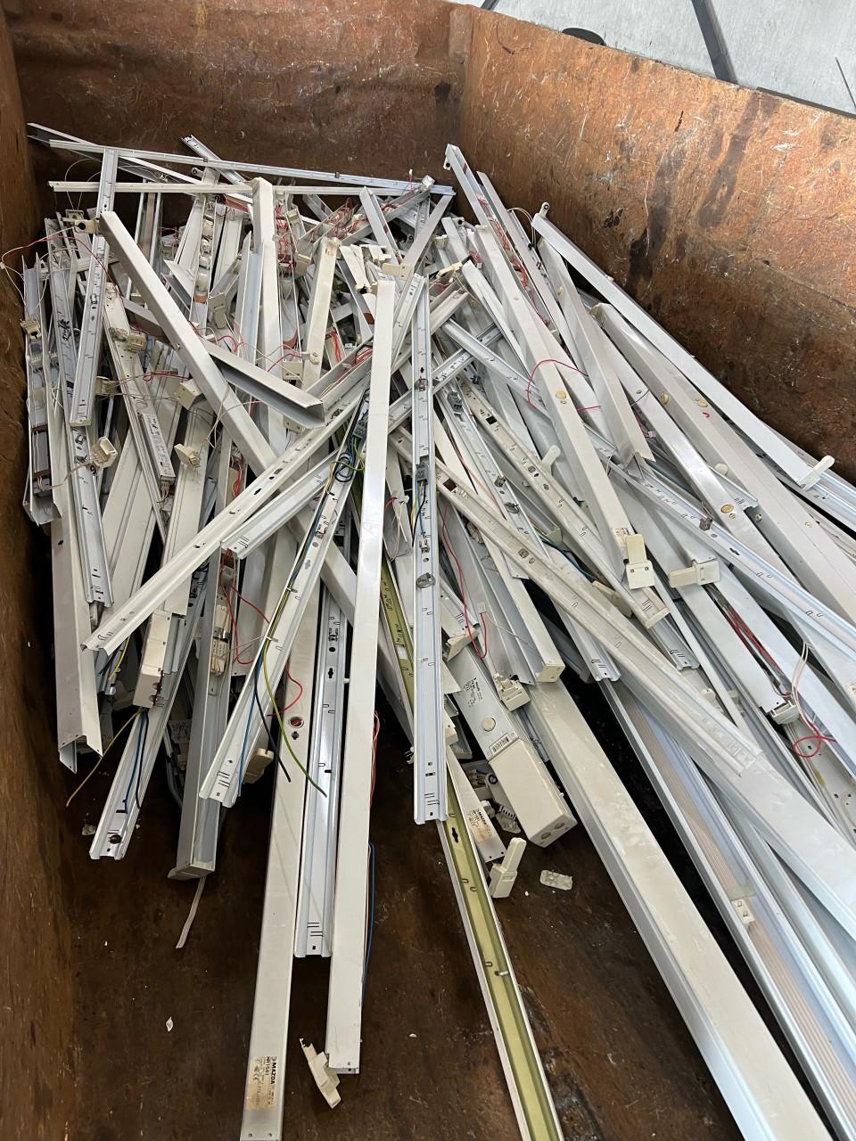 Oude metalen oud ijzer