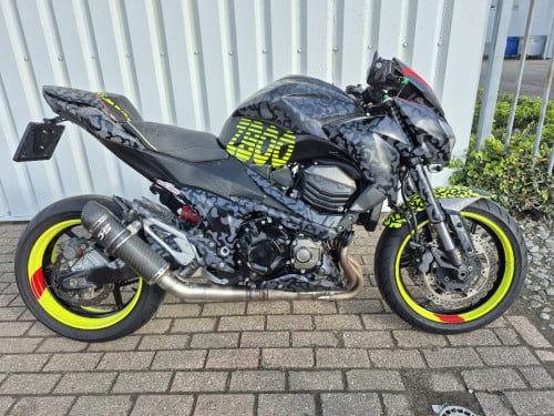 Kawasaki Z800 Performance uit 2015, boordevol extra's