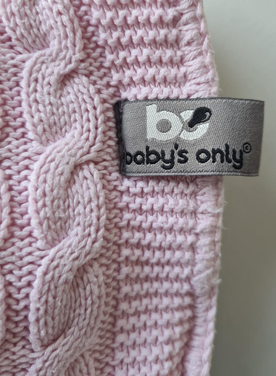 Roze katoen gebreide deken van Baby's Only 90X70