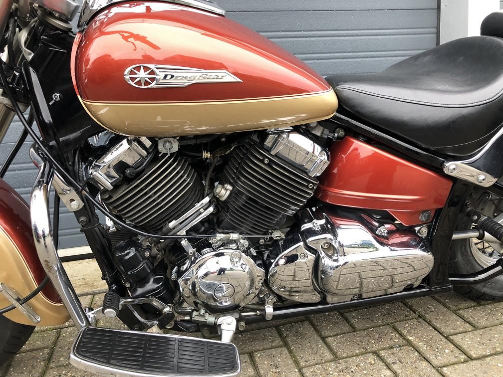 Yamaha XVS650 Dragstar Classic vol extra's, nieuwe banden, rijklaar €2995,-