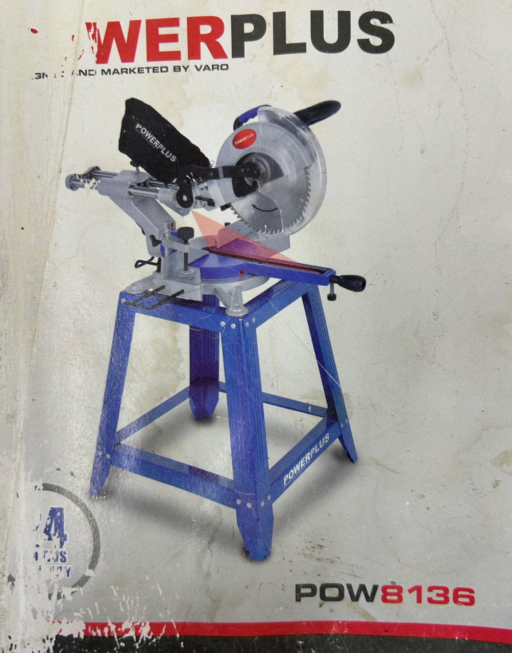 Powerplus POW8136 Afkortzaag met trekfunctie
