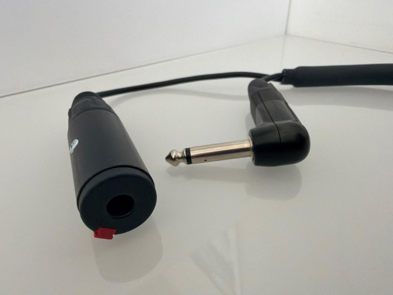 Custom instrument- & in-ear monitoringkabel (8m)