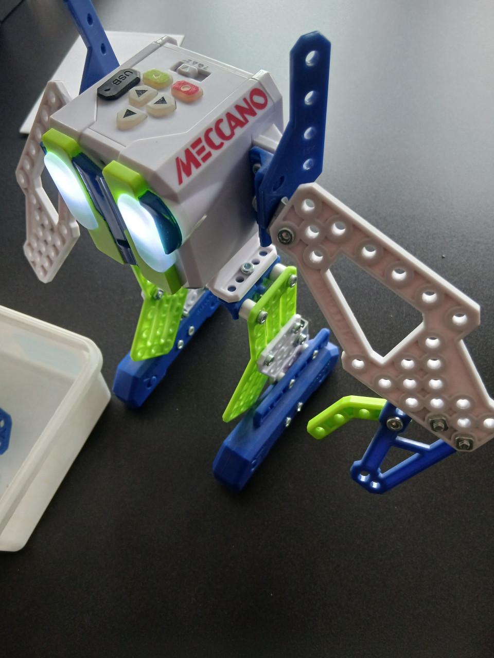Meccano Engineering en robotics Micronoid Code
