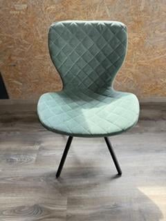 Set 6 Design Eetkamerstoelen | Stijlvol Ruitpatroon