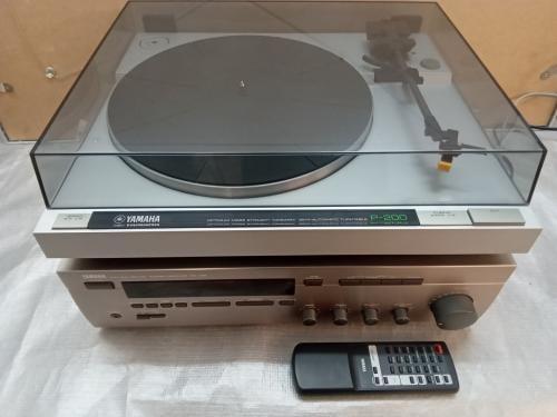 Yamaha Platenspeler & Receiver
