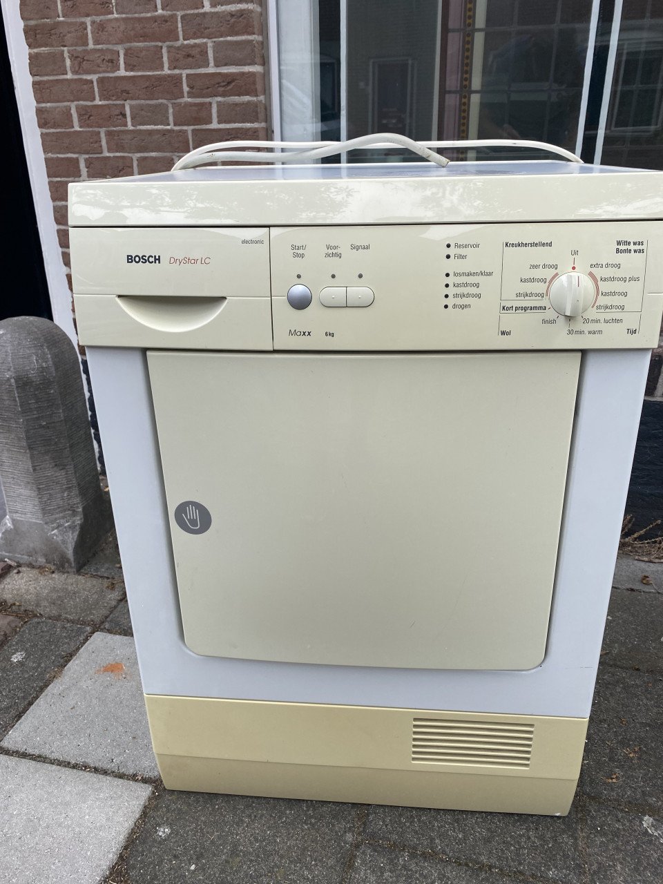 Wasmachine AEG en Bosch droger