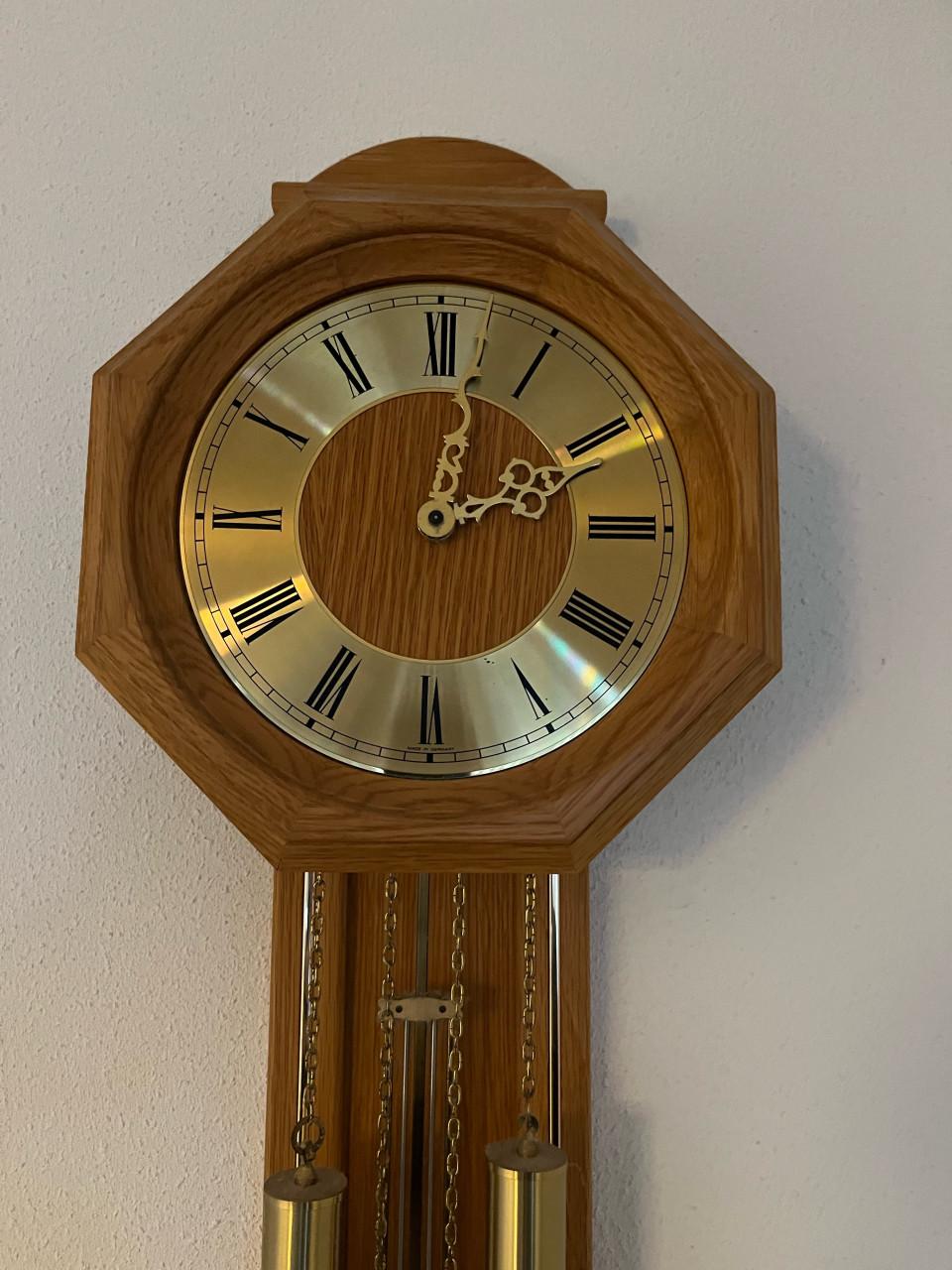 Hangklok grenen koper