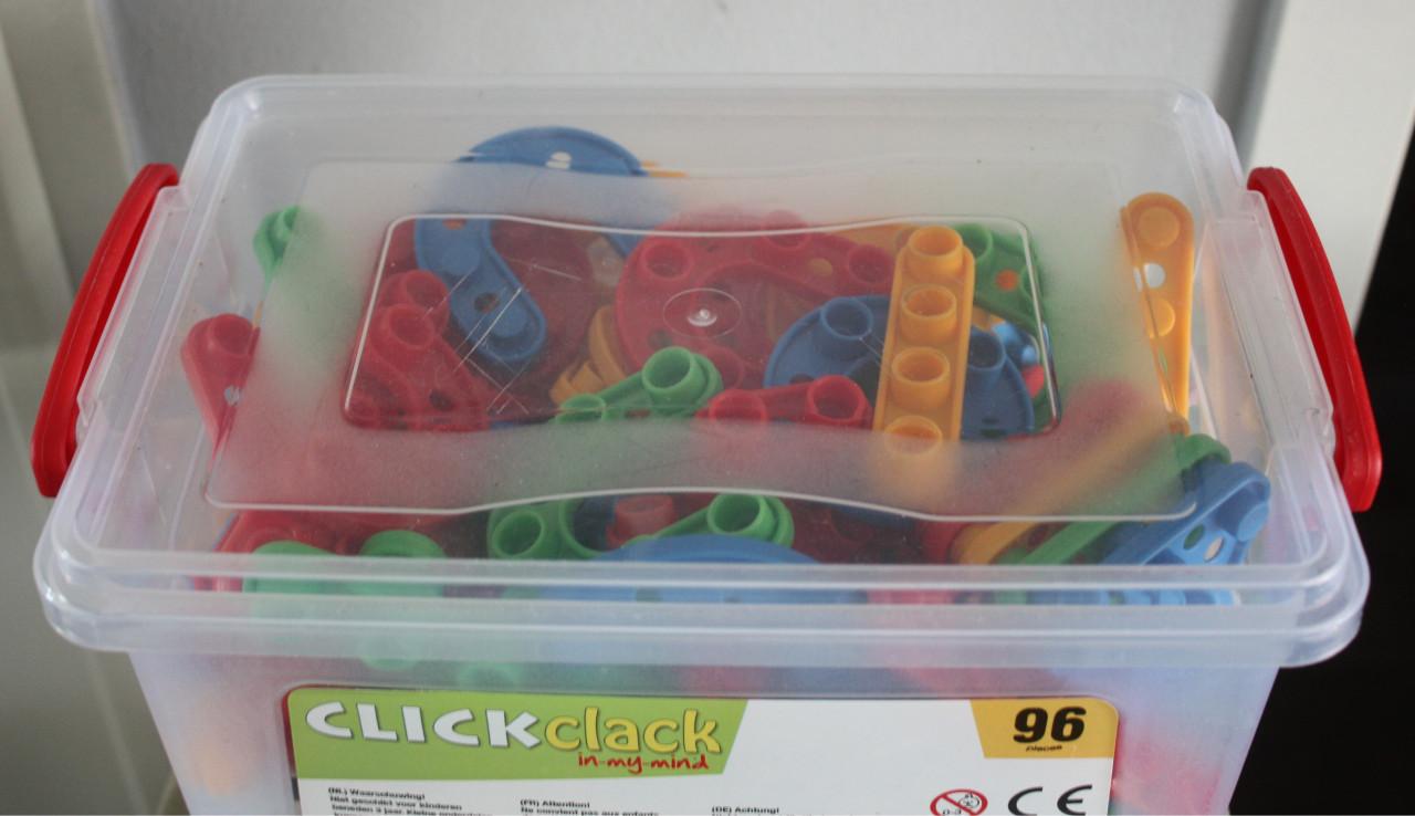 Blokken doos cick clak in my mind  96 stukken