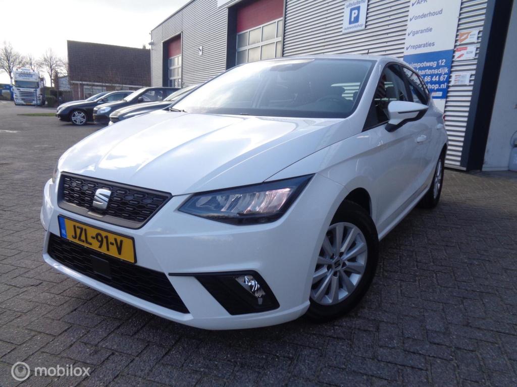Seat Ibiza 1.0 mpi reference//airco/led/pdc/carplay/lm velgen/1st eig/slech