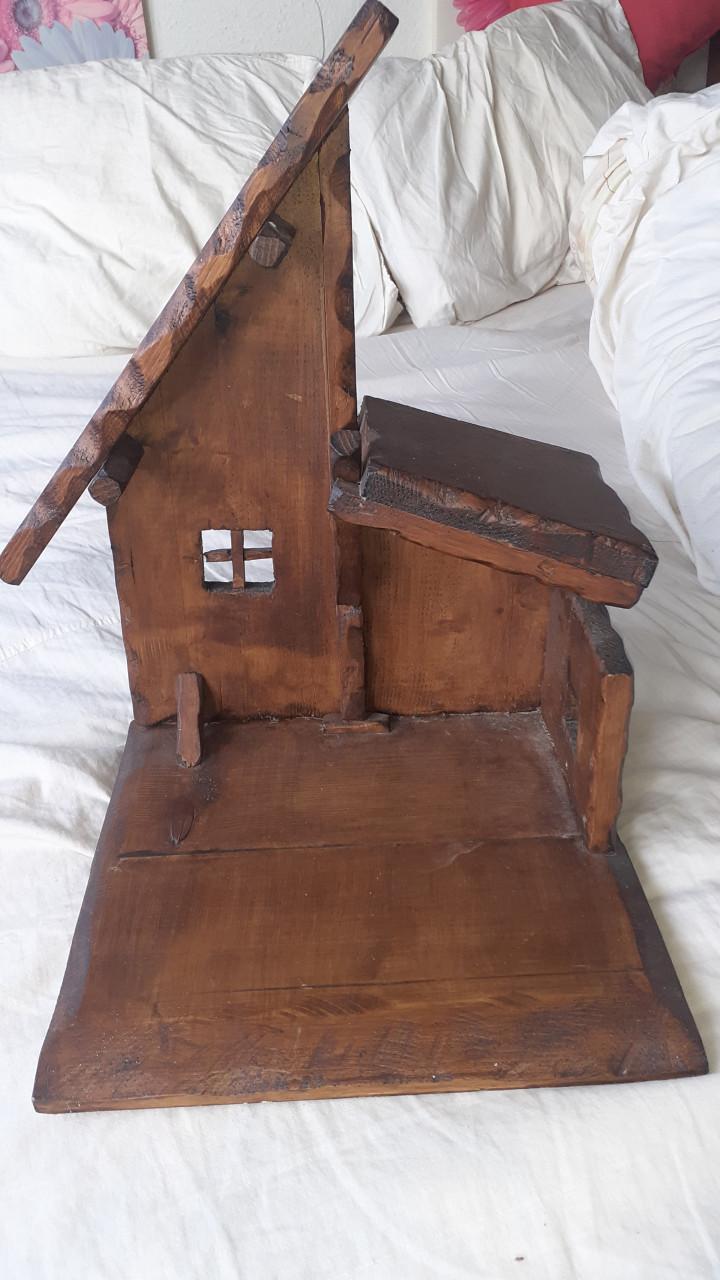 2 x Mooie *** Kerst - stal *** Antiek & Kerst-boom