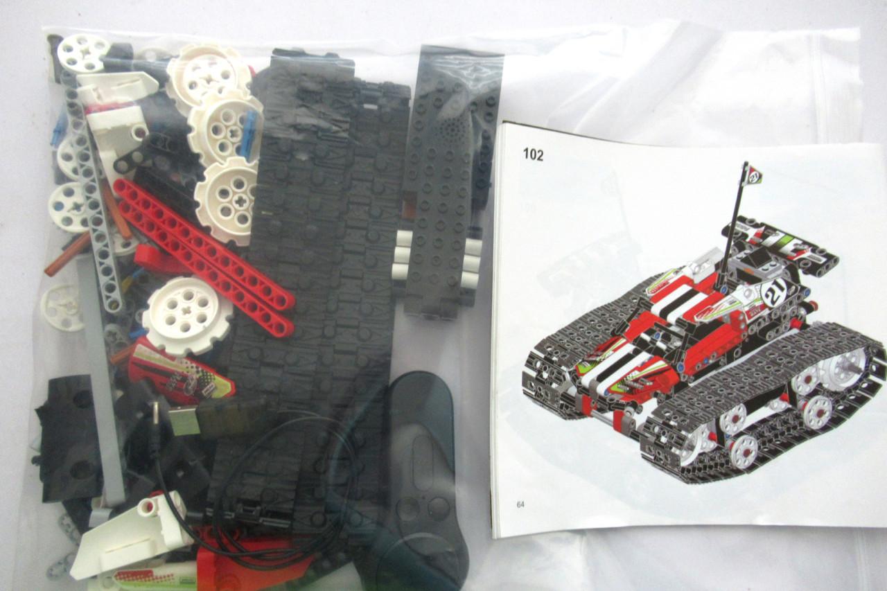 Lego rupsvoertuig bouwen draadloze bediening