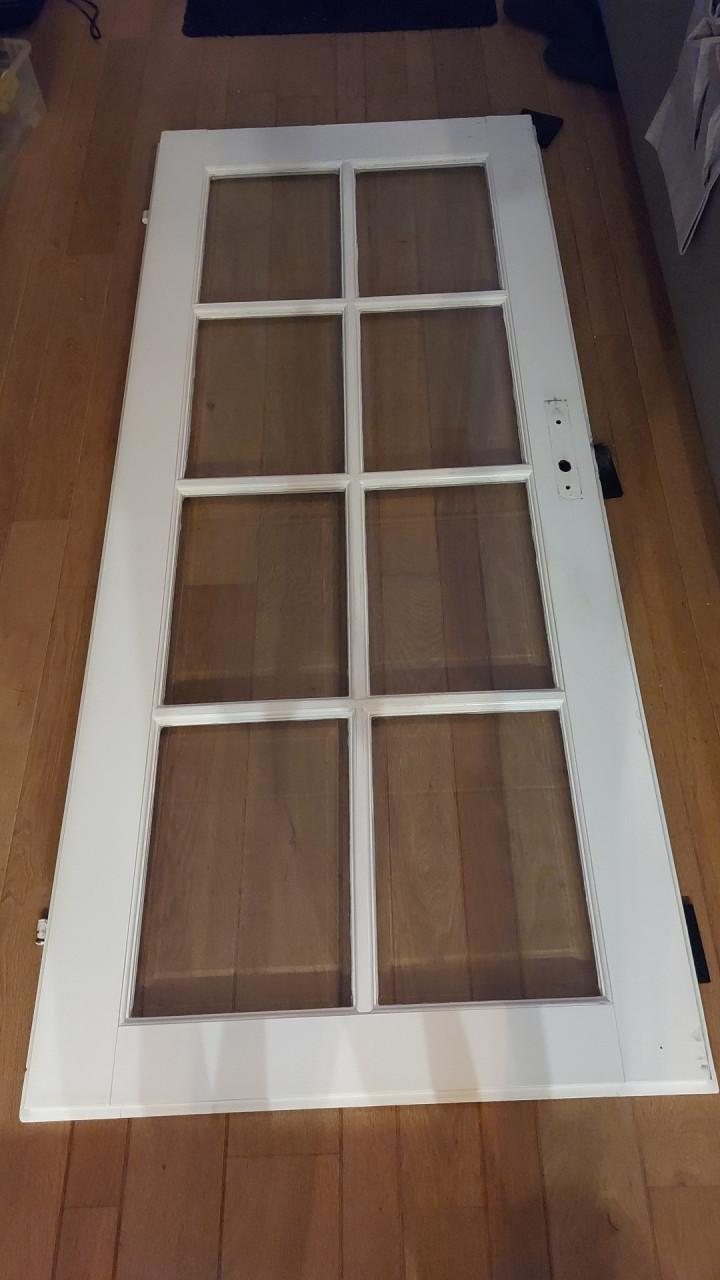 Binnen opdek deur