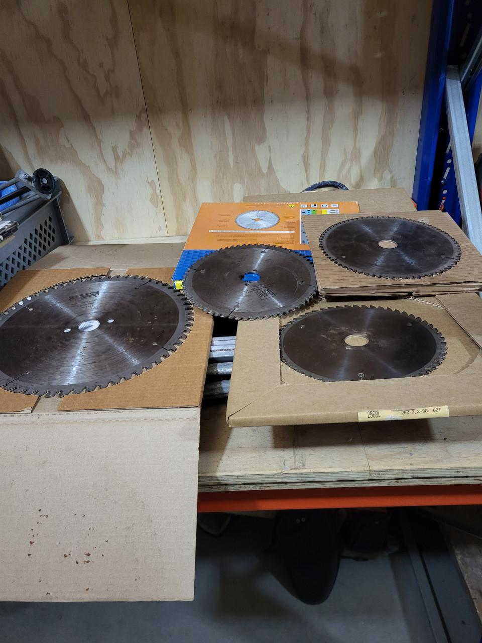 HM zaagbladen diverse diameter