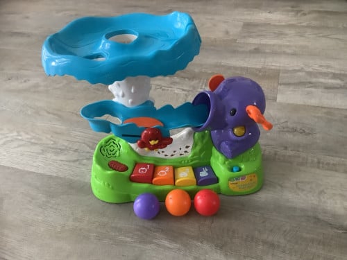 V- Tech Baby Lanceer en Leer Ballenbaan