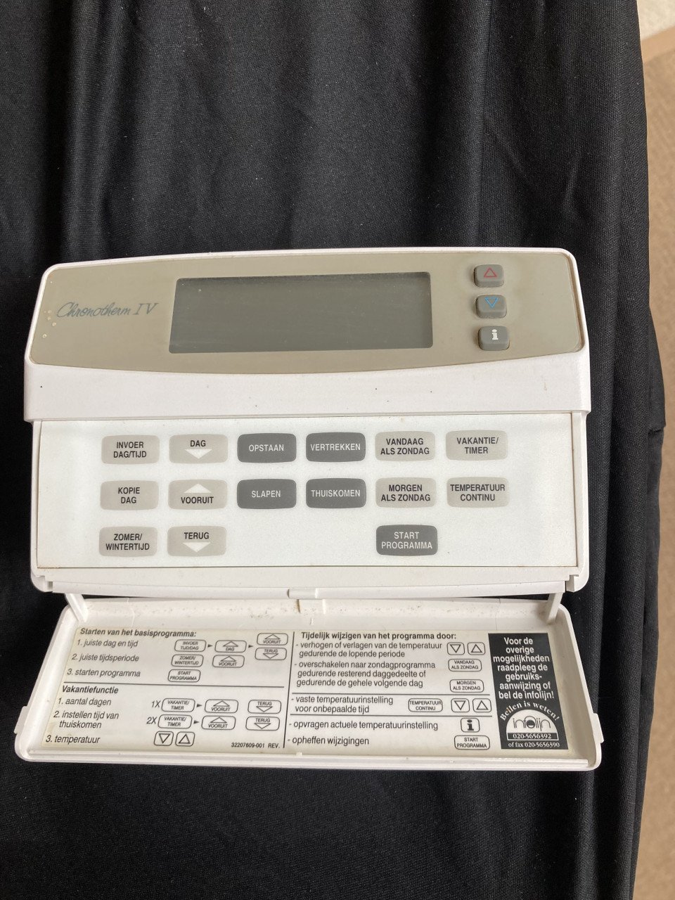 CV thermostaat Honeywell Chromotherm IV