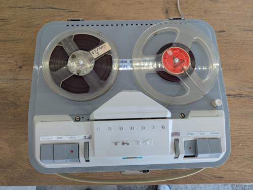 Grundig bandrecorder TK14 uit 1961