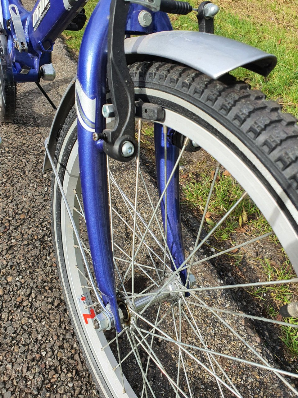 Nieuwe vouwfiets