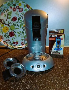 Net senseo apparaat - zilverkleurig