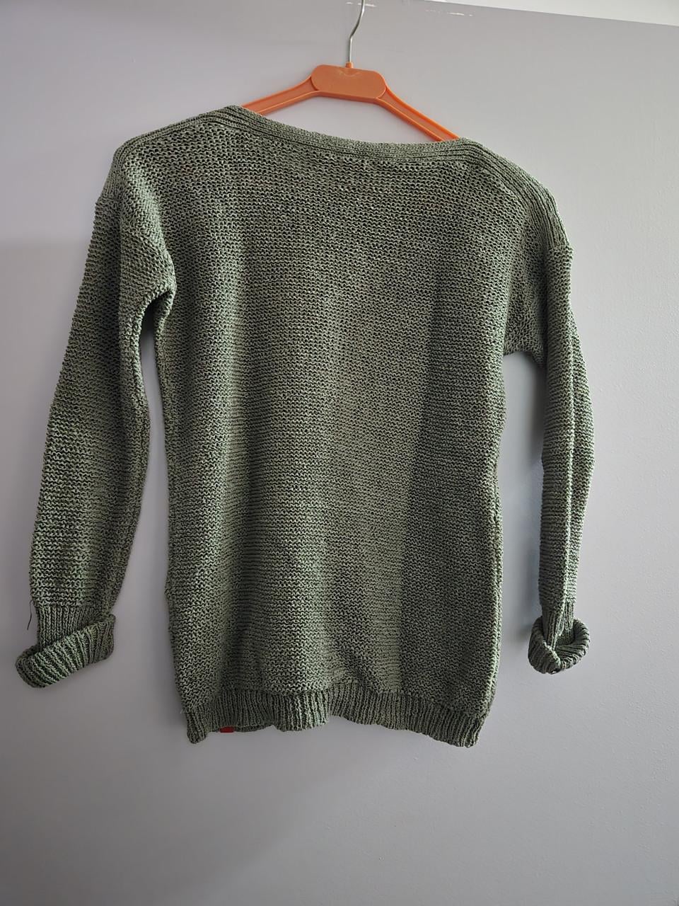 Olijfgroene EDC by Esprit zomer trui Maat M