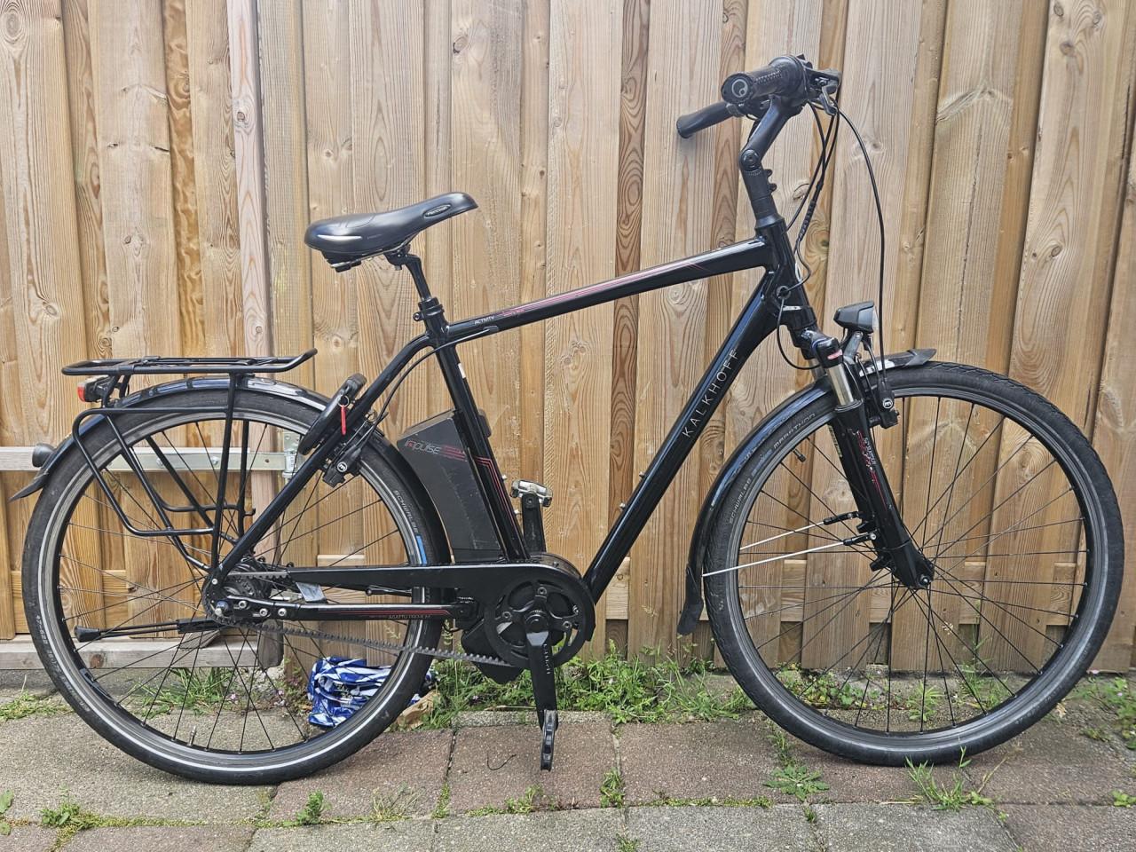 Prachtige Kalkhoff Agattu Premium elektrische fiets 650Wh belt