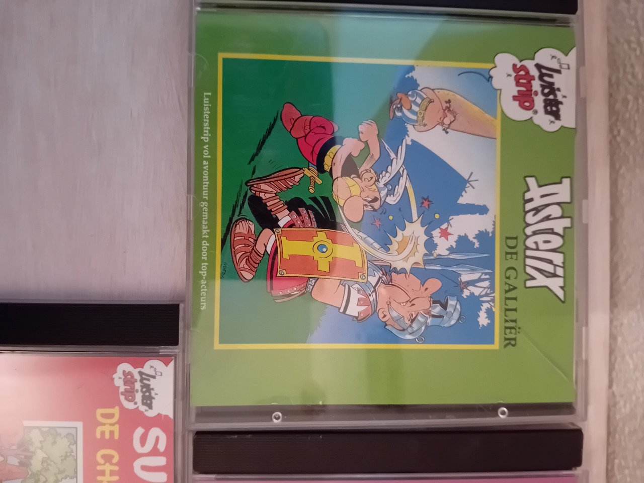 Luister strips Asterix en Obelix