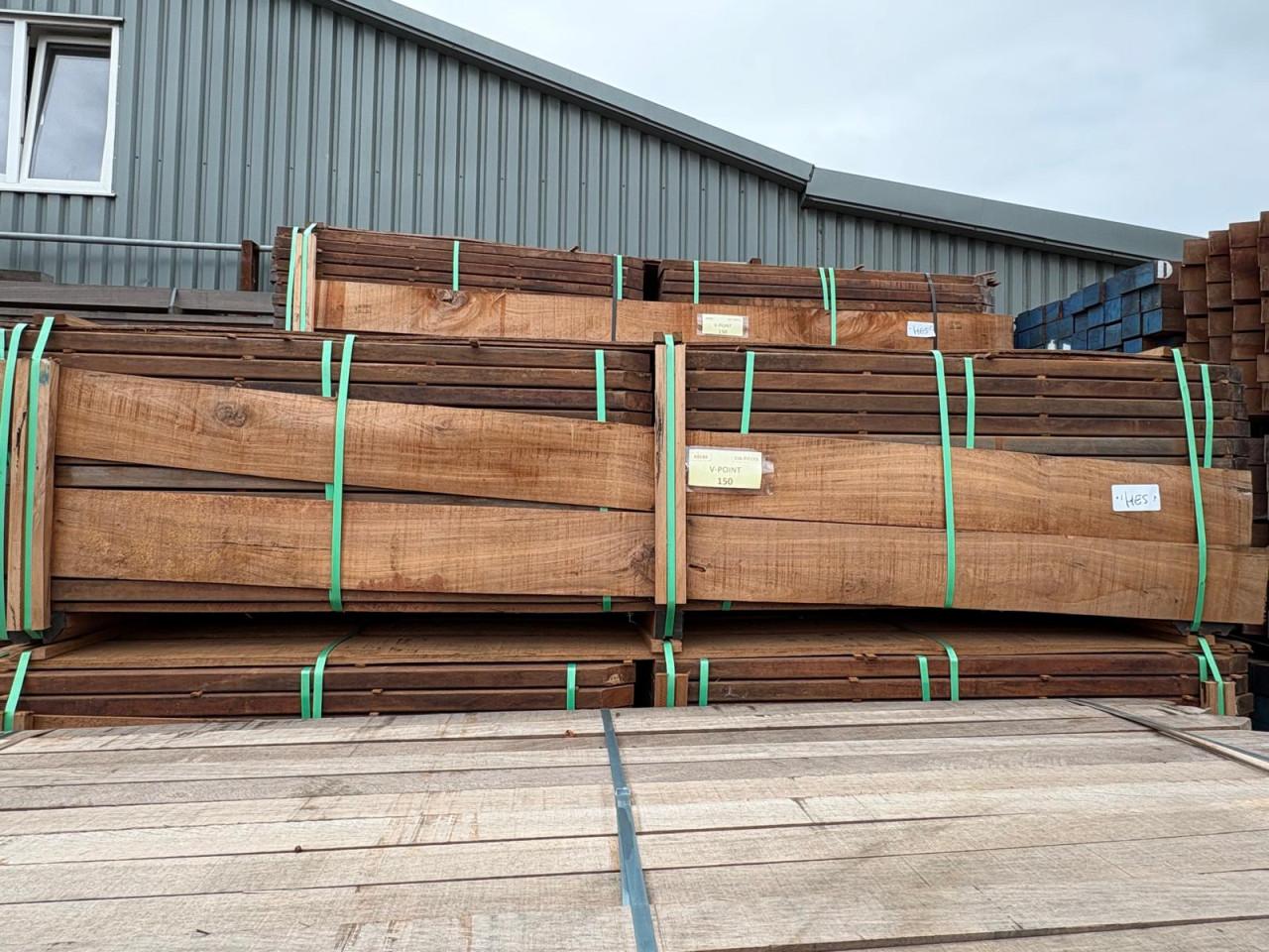 ACTIE | Geschaafd hardhout 45x70 | Voor tuin & buiten
