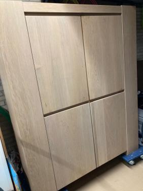 Massief eiken barkast (Mira)