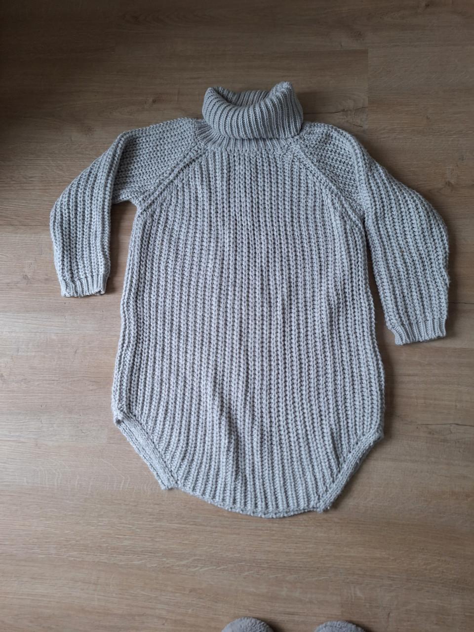 Damestrui grijs lang model kan tot maat XL