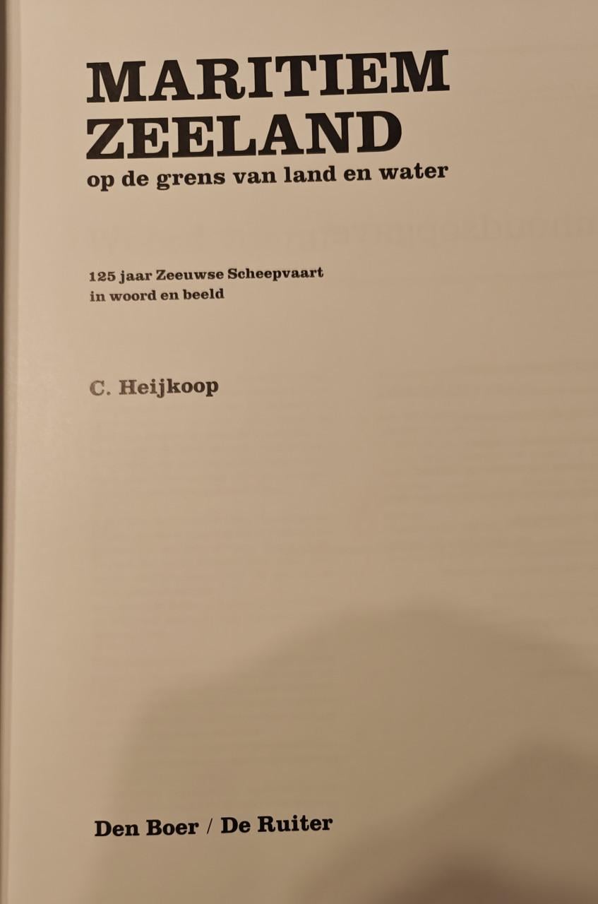 Maritiem Zeeland - Cor Heijkoop