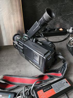 Mooie complete vintage Sony CCD-V50E videocamera Video 8