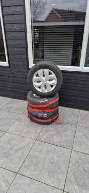 Complete set banden en velgen voor Renault Zoë