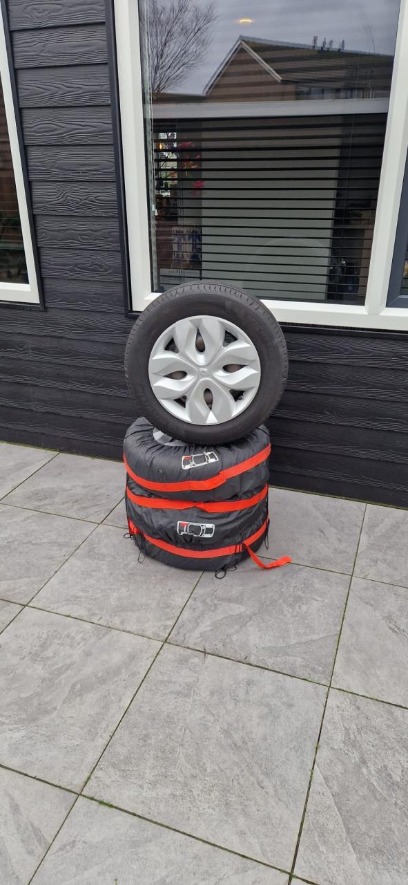 Complete set banden en velgen voor Renault Zoë