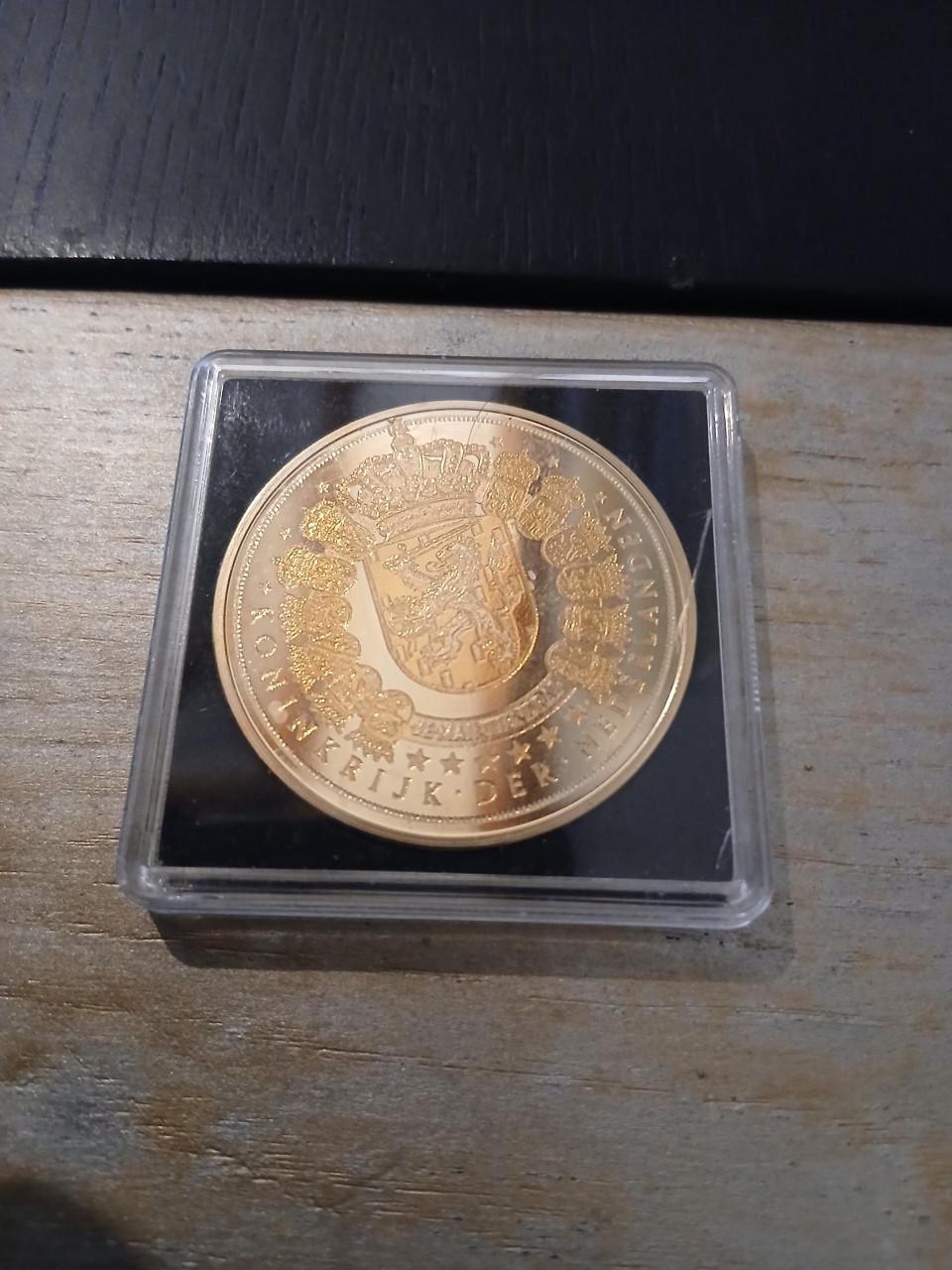 Herdenkingsmunt 'nederland bevrijd'