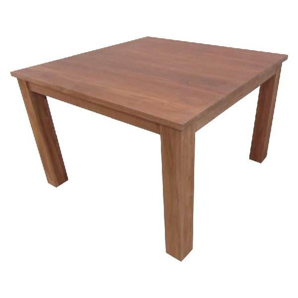 GROTE VIERKANTE TEAKHOUTEN TAFEL 140X140 SALE