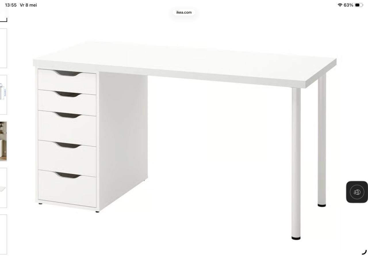 Bureau van Ikea