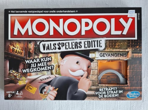 Monopoly Valsspelers editie ZGAN (nieuw € 30,00)