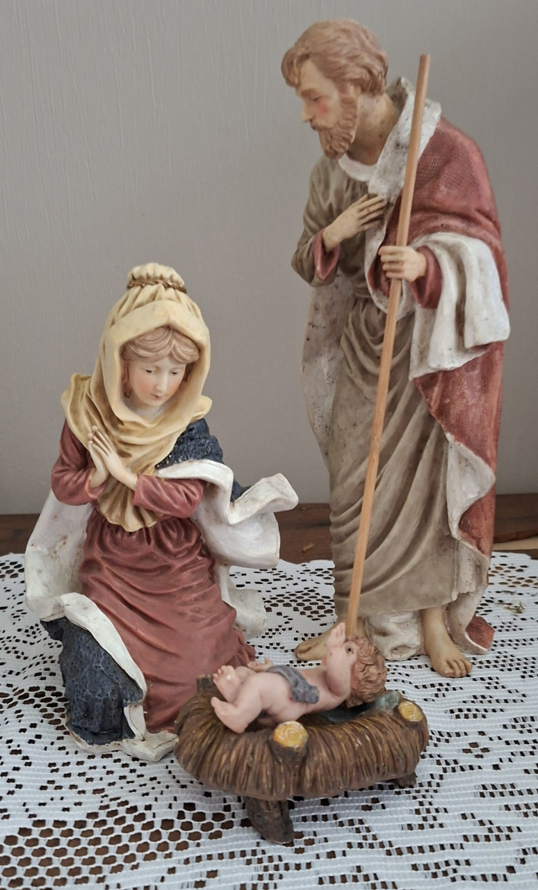 Kerst, Complete Kerststal met Beelden