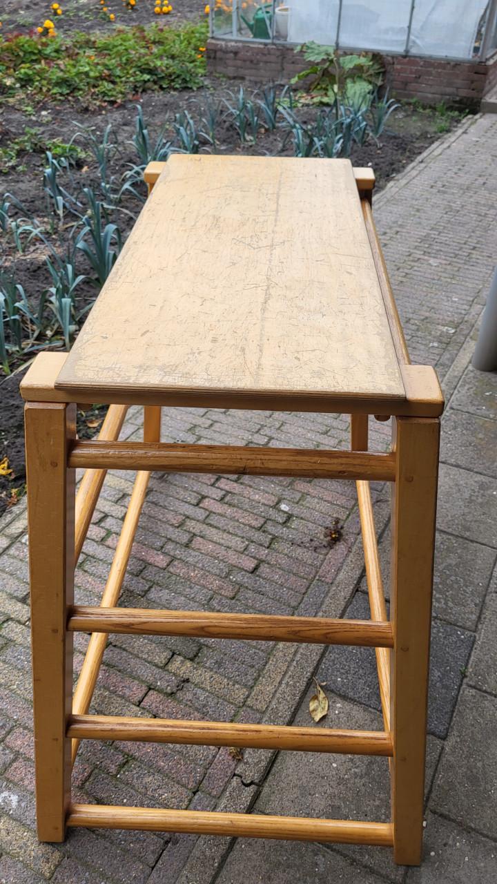 Houten trapezium (klimrek)