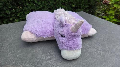 🎈Pluche Eenhoorn knuffelkussen Pillow Pets.