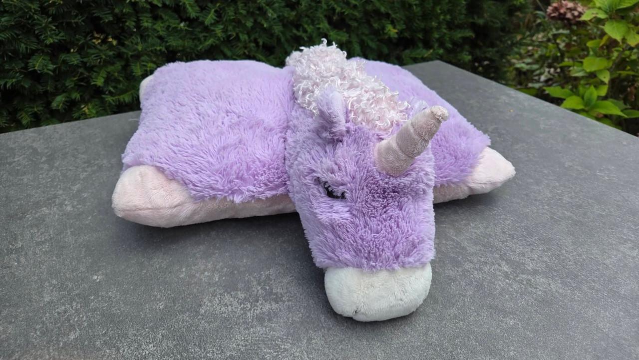 🎈Pluche Eenhoorn knuffelkussen Pillow Pets.