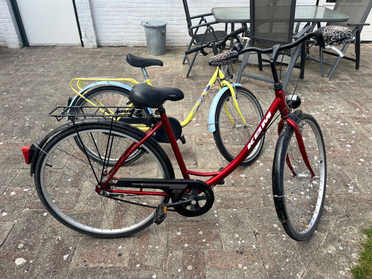 2 fietsen