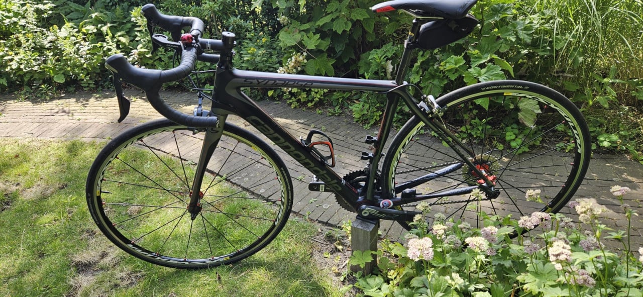 CANNONDALE Racefiets type Synapse Ultegra met Mavic Skyrium Elite S wielen