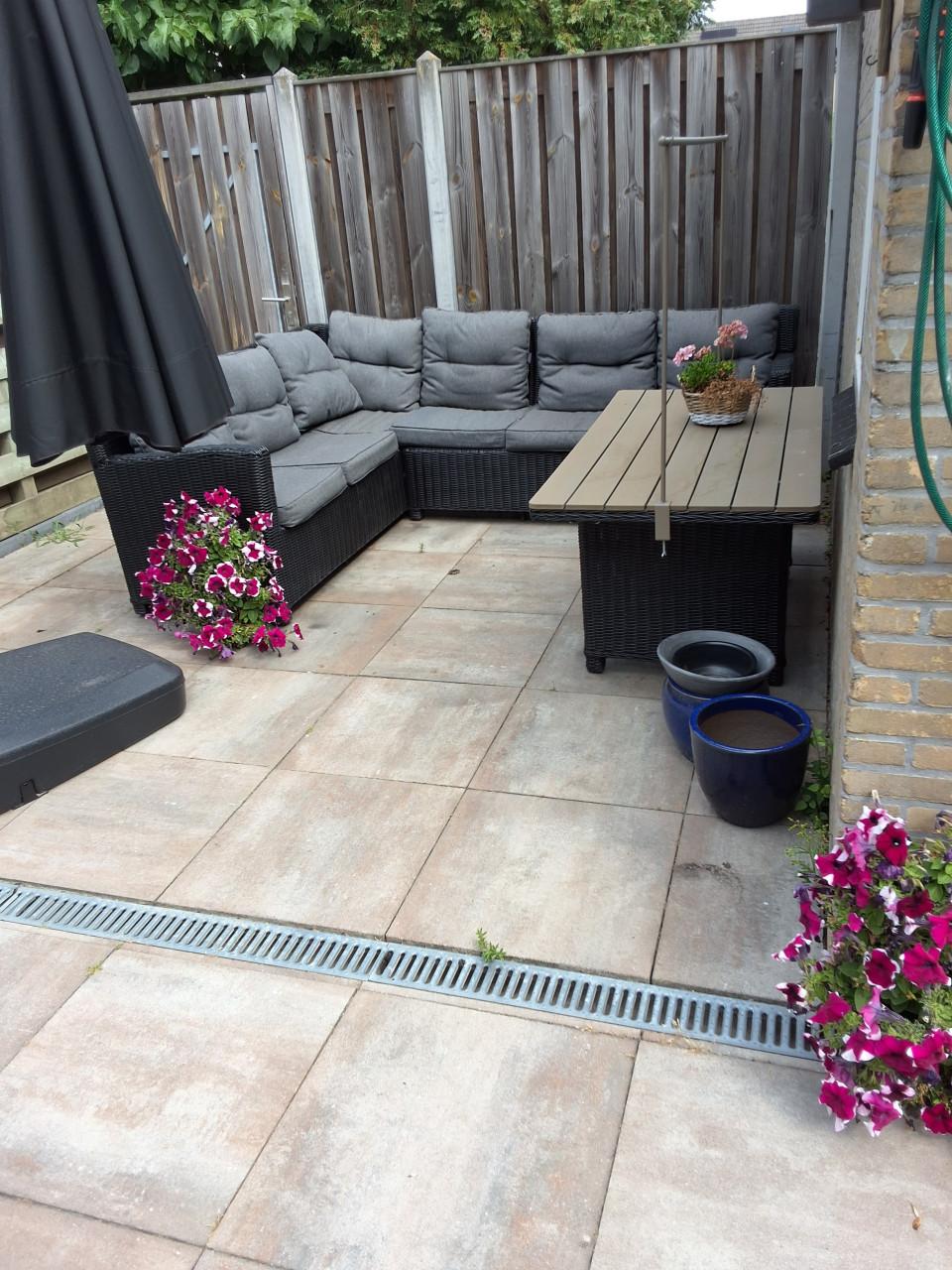 Loungset 6 zitplaatsen, merk Bois le duc