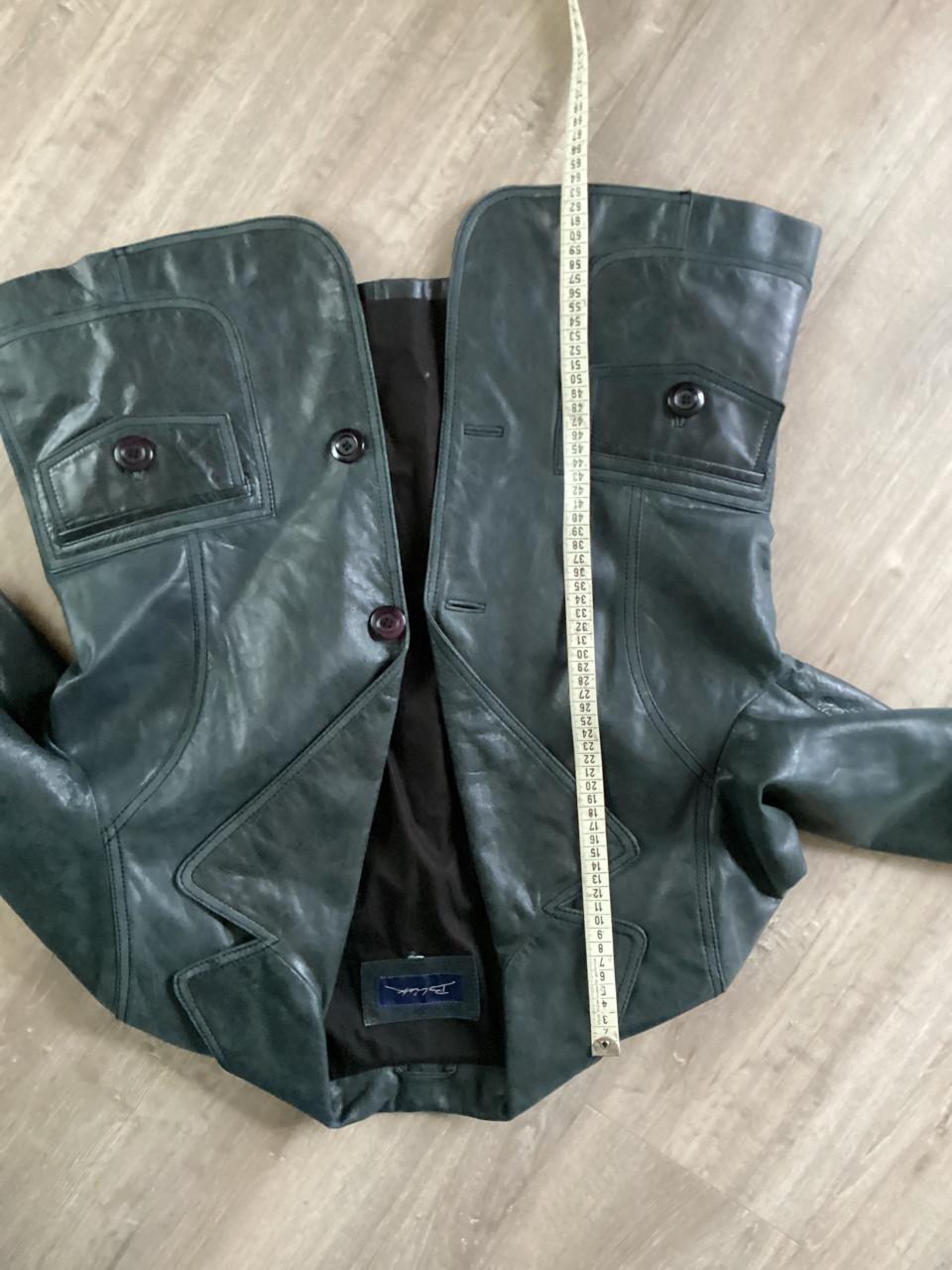 Blazer, leer voor dames