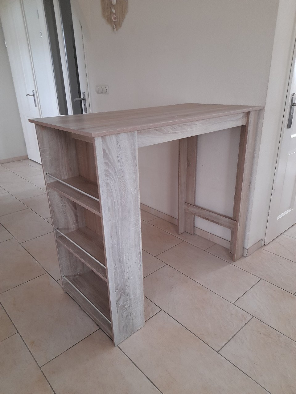 Bartafel 60 x 120 x 108H  (Blad is netjes)