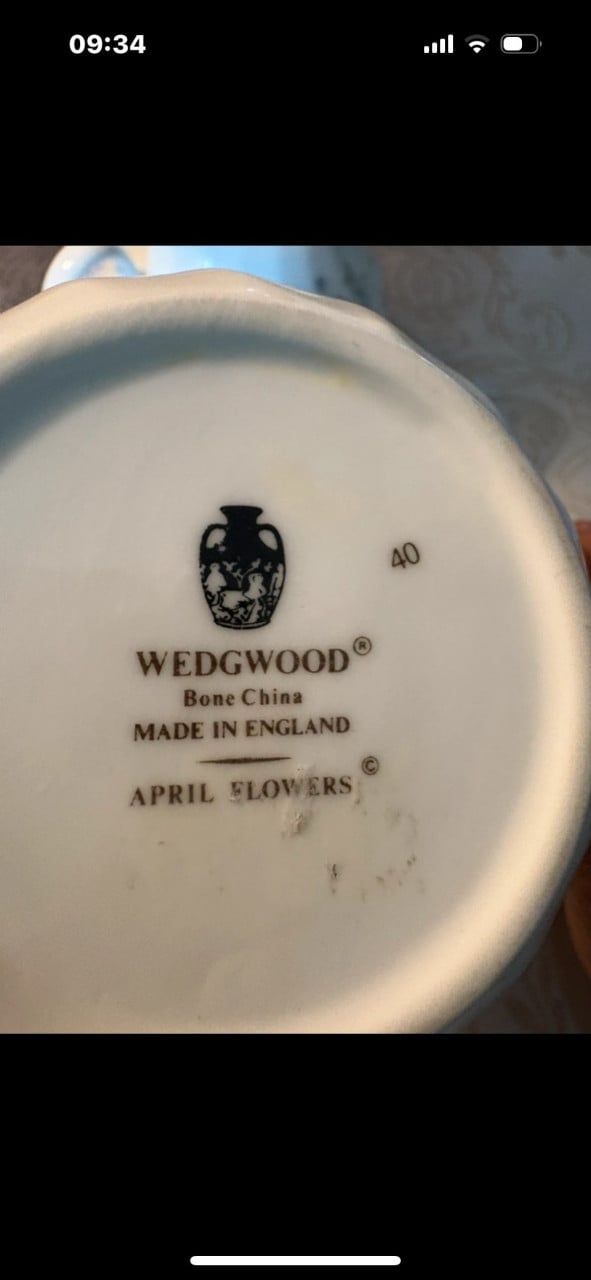 Suiker+ Melk kannetje van Wedgwood