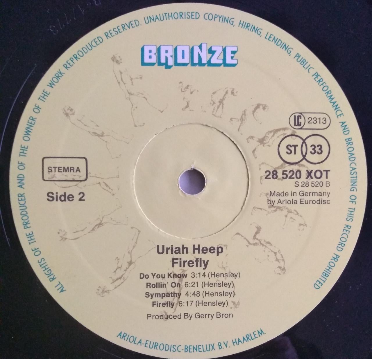 Te Koop LP Uriah Heep - Firefly