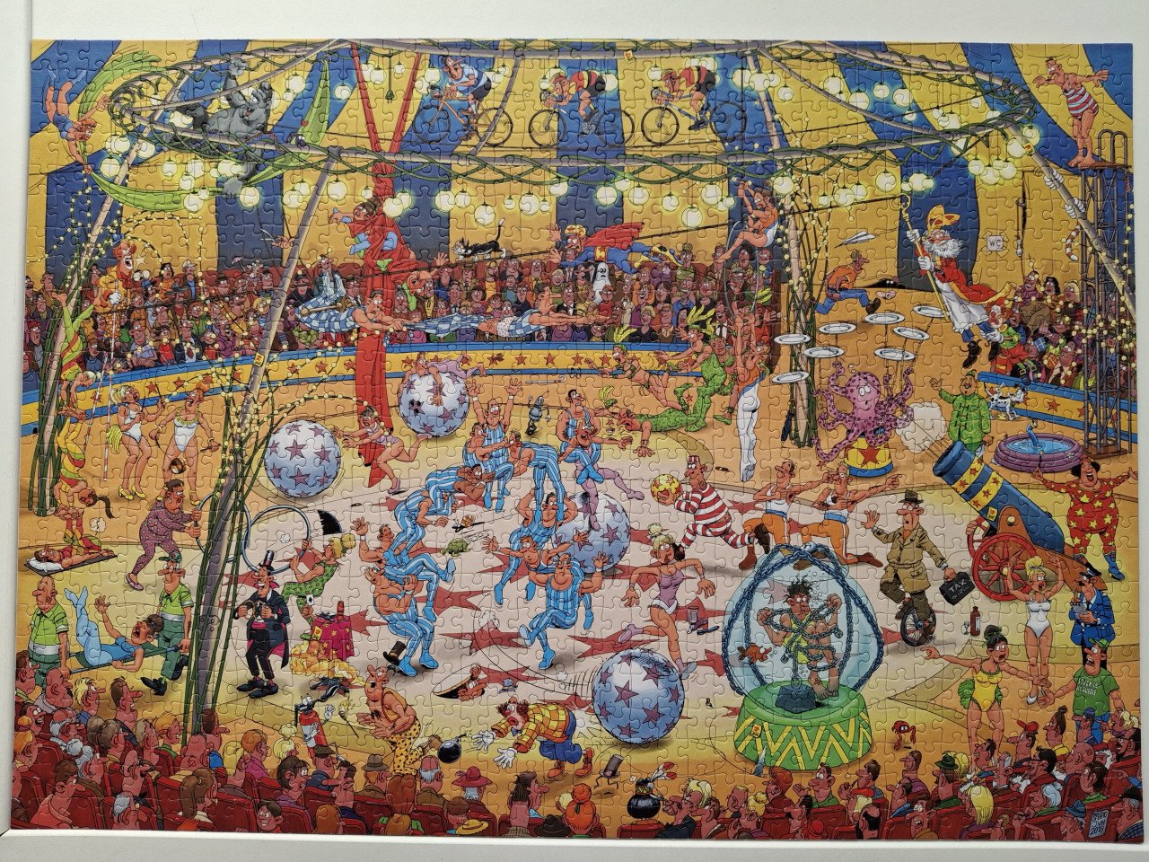 🧩Jan van Haasteren: Acrobatencircus