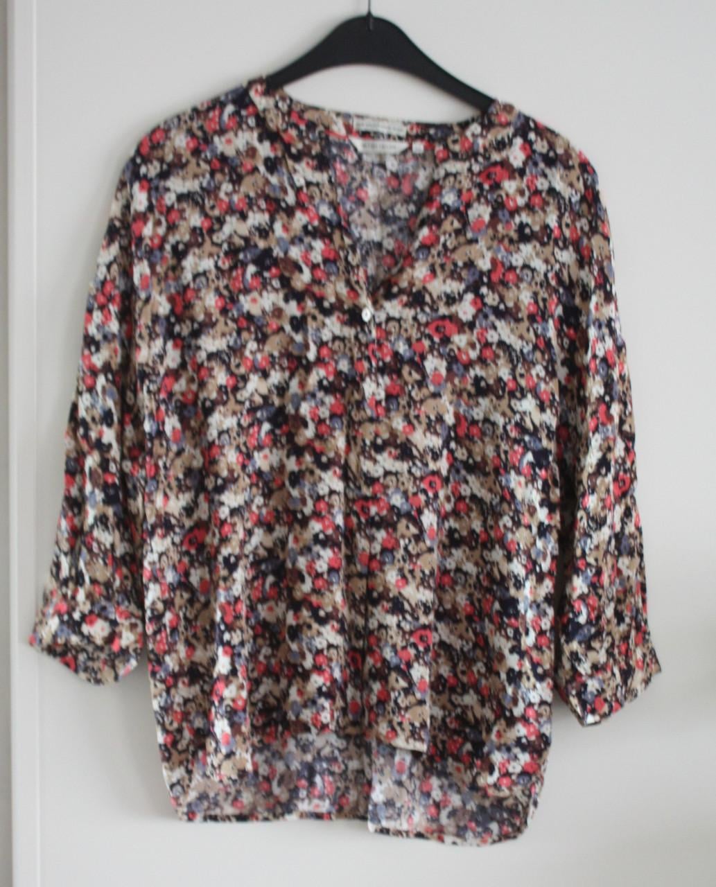 Bloemen blouse  maat 36
